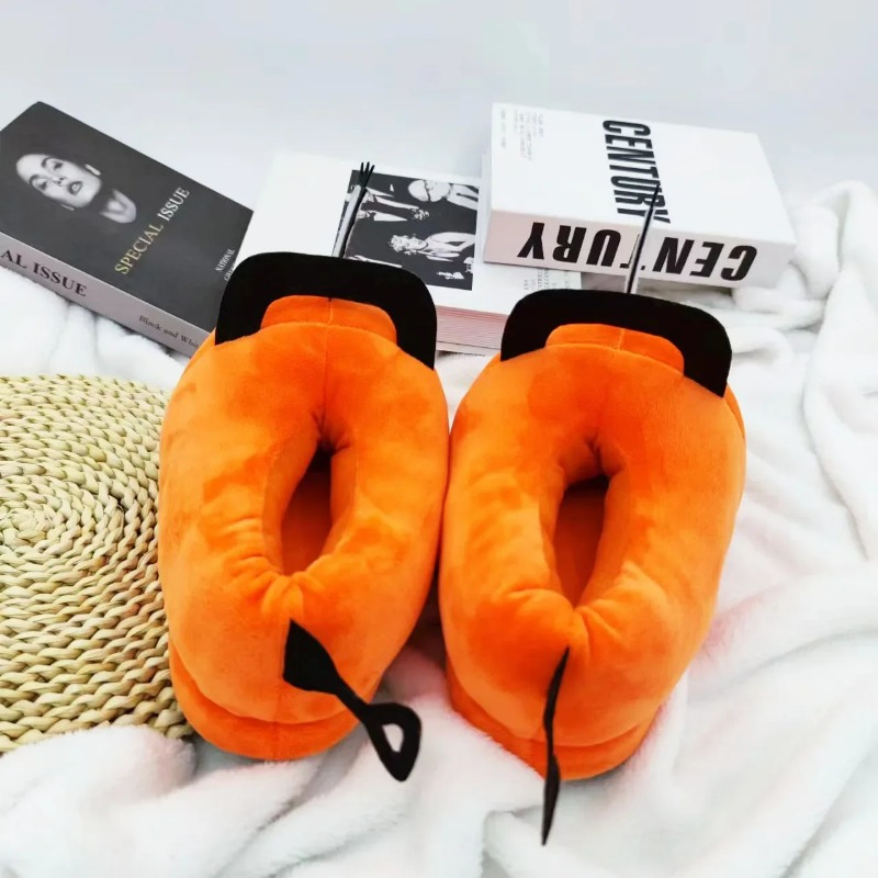 Men Shoes Winter - Anime Chainsaw Man Pochita House Slipper