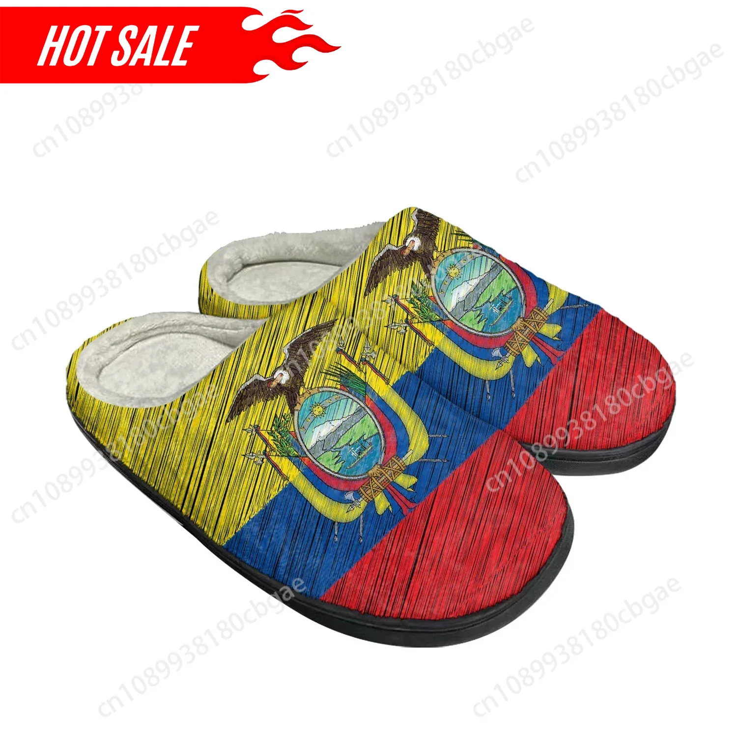 Men Shoes Winter - Hot Ecuador Flag Home Cotton Custom