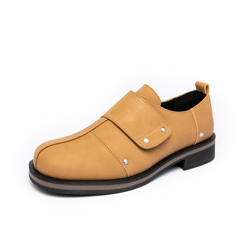 Men'S Shoes With Velcro - Men's business style work commute party