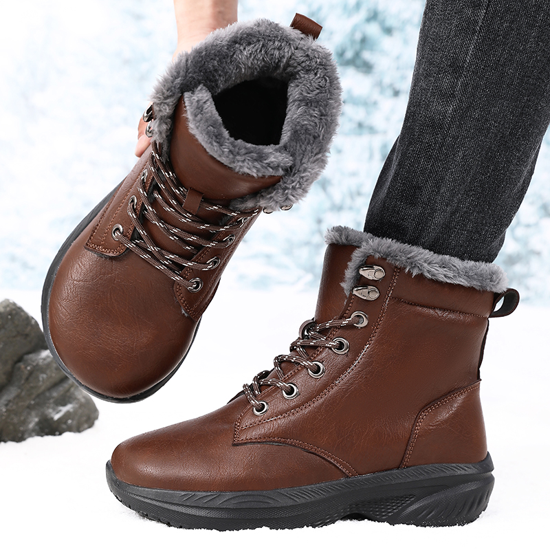 Men Winter Snow Boots for Wate - огляд і ціна Men Shoes Running