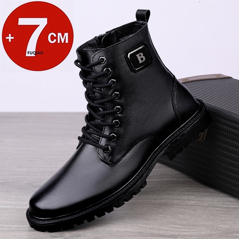 Men's Genuine Leather Elevator - огляд і ціна Men'S Shoes Hush Puppies