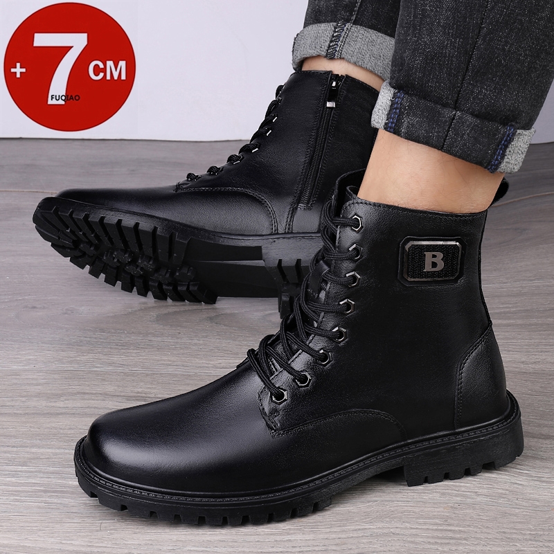 Men's Genuine Leather Elevator - огляд і ціна Men'S Shoes Hush Puppies