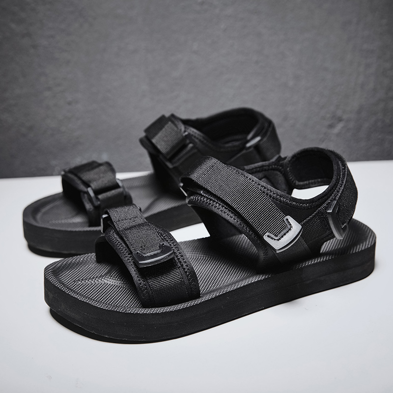 Adjustable Flat Sandals For Wi - огляд і ціна Men'S Shoes With Velcro