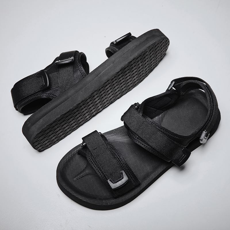 Adjustable Flat Sandals For Wi - огляд і ціна Men'S Shoes With Velcro
