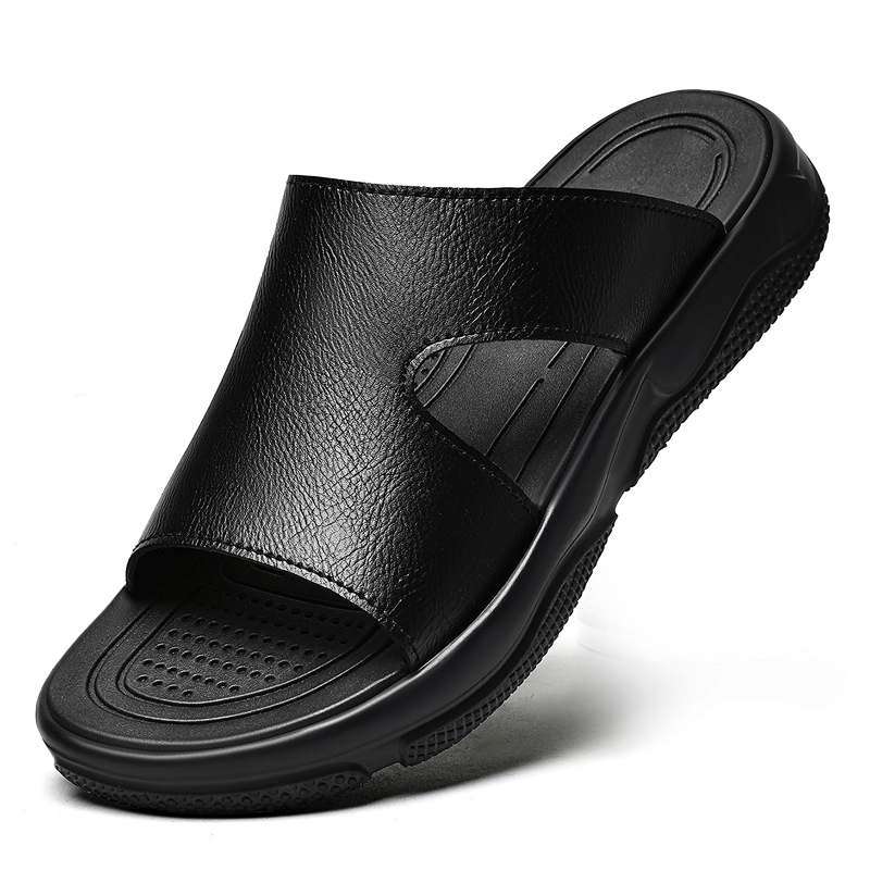 Men's Leather Slide Sandals No - огляд і ціна Men'S Shoes Hush Puppies