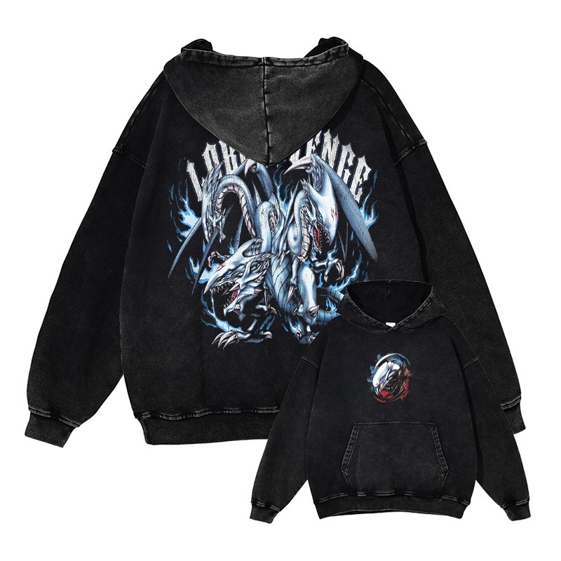 Yu Gi Oh Hoodies Blue Eyes Dra - огляд і ціна Men'S Shoes Xl