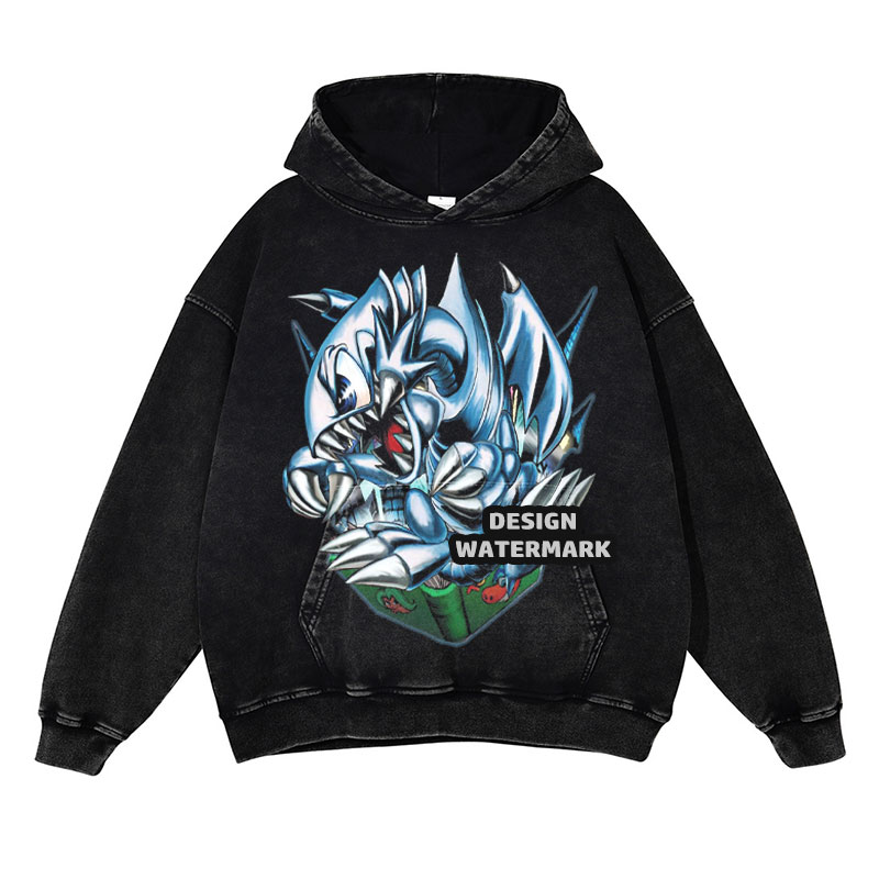 Yu Gi Oh Hoodies Blue Eyes Dra - огляд і ціна Men'S Shoes Xl