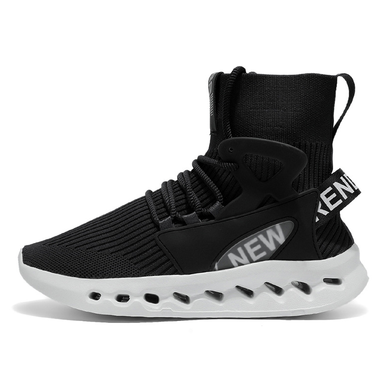 Trendy Men High Top Sock Shoes - огляд і ціна Men Shoes Running