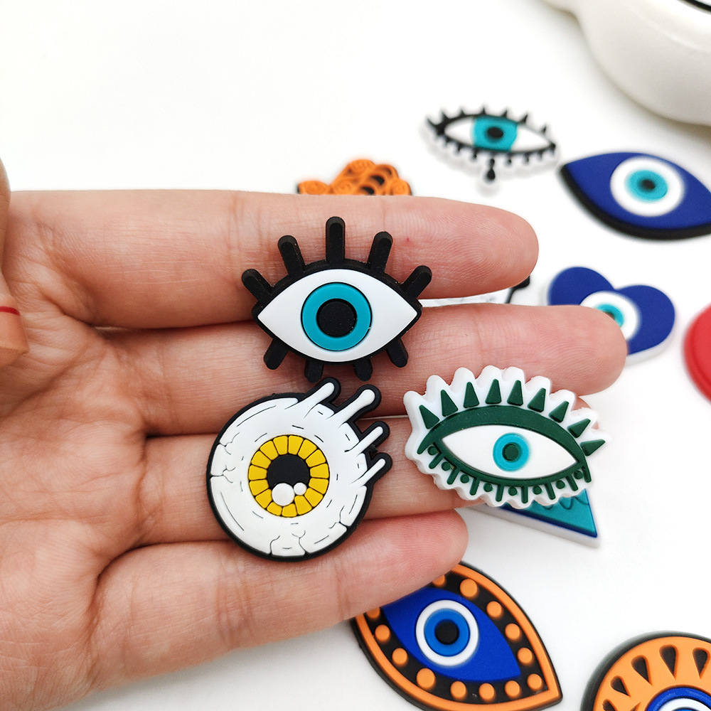 Eyeball Shoe Charms for Crocs  - огляд і ціна Men'S Shoes With Velcro