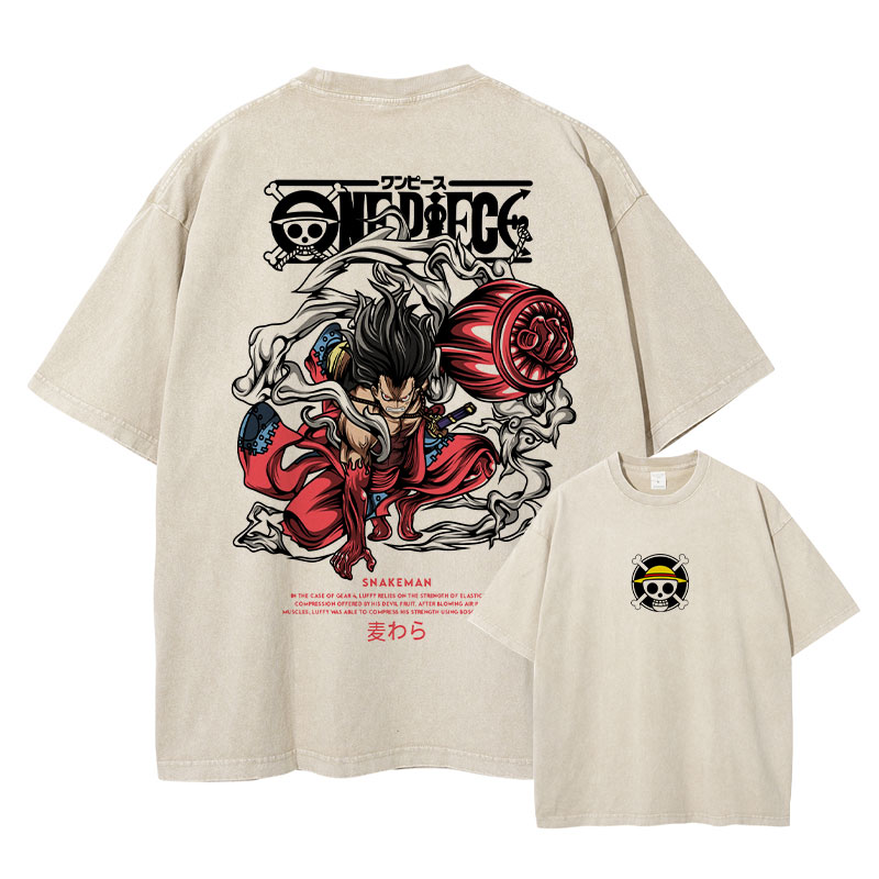 Anime Nika Luffy T Shirt Vinta - огляд і ціна Men'S Shoes Xl