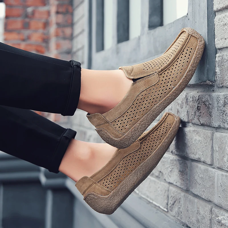 Men Loafers High-quality Slip  - огляд і ціна Men'S Shoes Hush Puppies