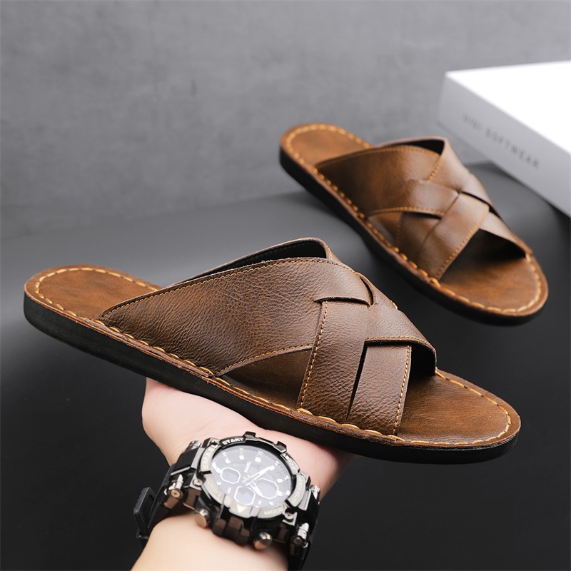 Genuine Leather Men Casual San - огляд і ціна Men'S Shoes Hush Puppies