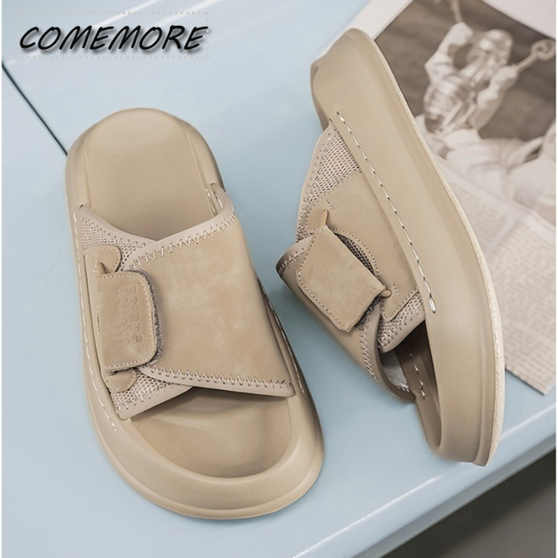 Comemore Men's Thick-Soled Ind - огляд і ціна Men'S Shoes With Velcro