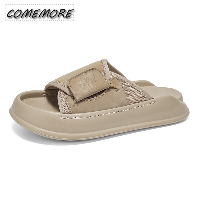 Comemore Men's Thick-Soled Ind - огляд і ціна Men'S Shoes With Velcro