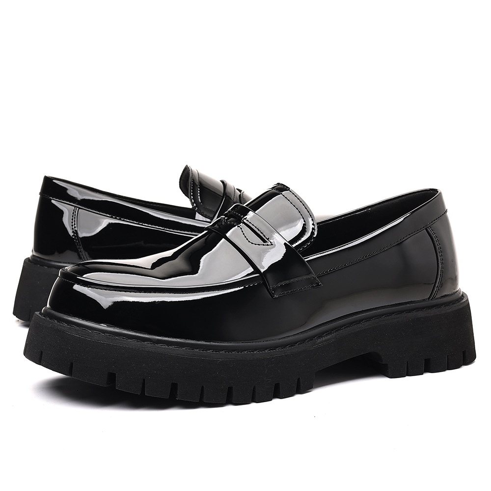 New Men's Loafers Slip On PU L - огляд і ціна Men'S Shoes Hush Puppies