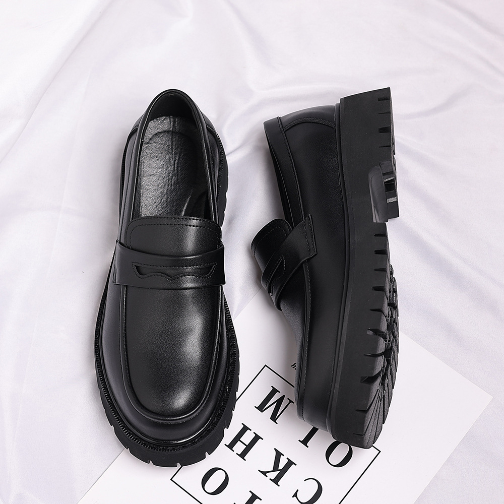 New Men's Loafers Slip On PU L - огляд і ціна Men'S Shoes Hush Puppies