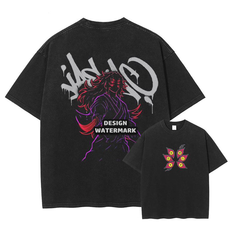 Anime Kokushibo T Shirt D-Demo - огляд і ціна Men'S Shoes Xl