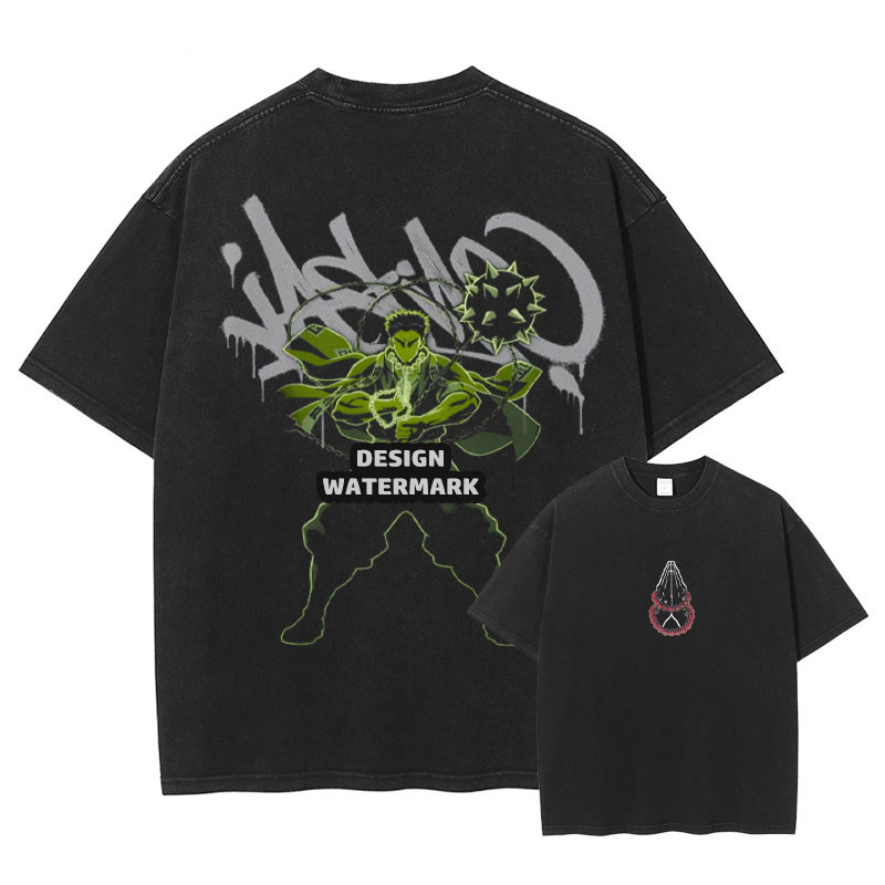 Anime Kokushibo T Shirt D-Demo - огляд і ціна Men'S Shoes Xl