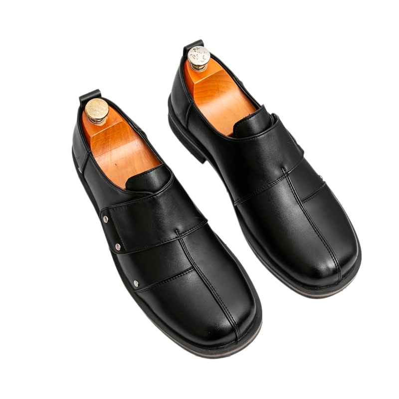 Men's business style work comm - огляд і ціна Men'S Shoes With Velcro