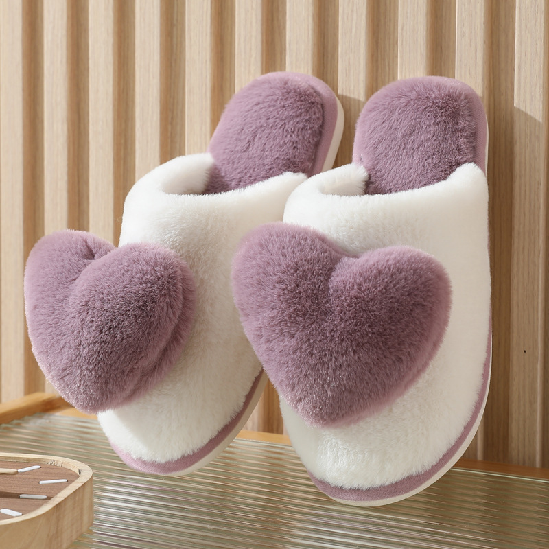 Winter Warm Heart Pattern Cott - огляд і ціна Men Shoes Winter