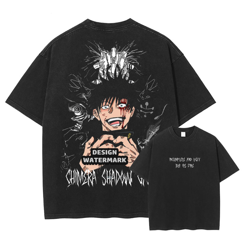 Anime JJK Gojo Saturo T Shirts - огляд і ціна Men'S Shoes Xl