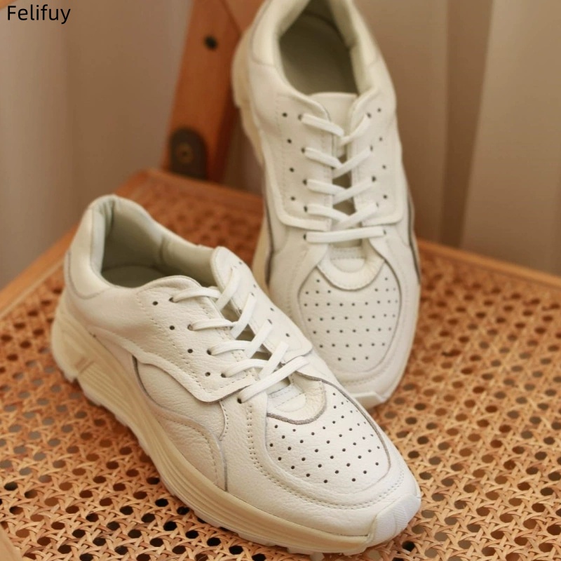 Round-toe Lace-up Casual White - огляд і ціна Men'S Shoes Hush Puppies