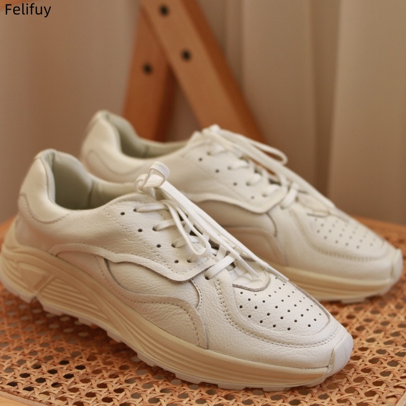 Round-toe Lace-up Casual White - огляд і ціна Men'S Shoes Hush Puppies