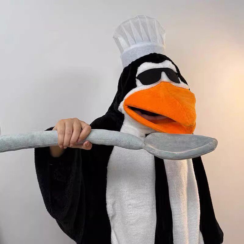 Novelty Penguin Hooded Robe Pl - огляд і ціна Men'S Shoes Xl