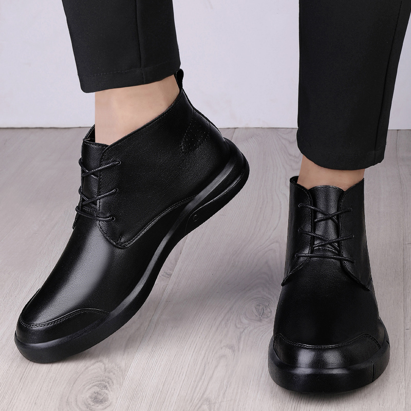 Famous Luxury Ankle Boots High - огляд і ціна Men'S Shoes Hush Puppies
