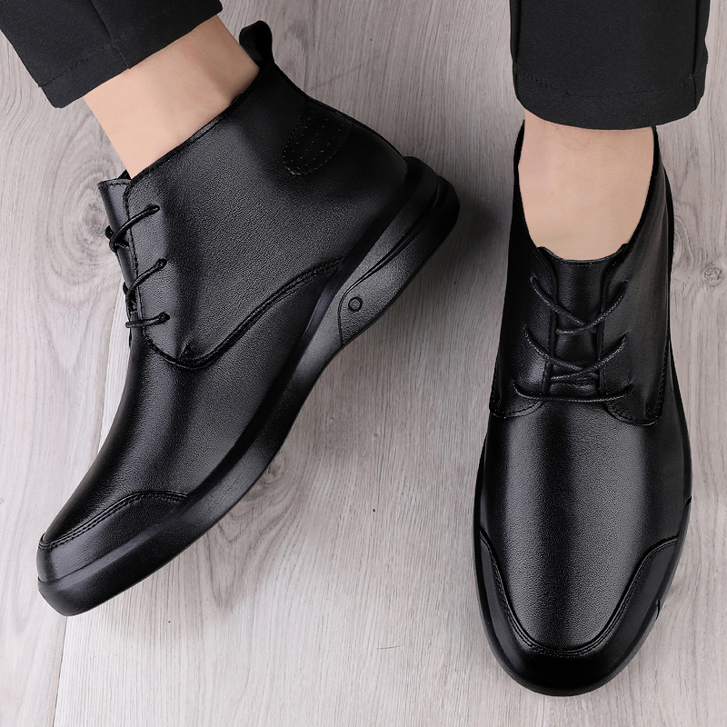 Famous Luxury Ankle Boots High - огляд і ціна Men'S Shoes Hush Puppies