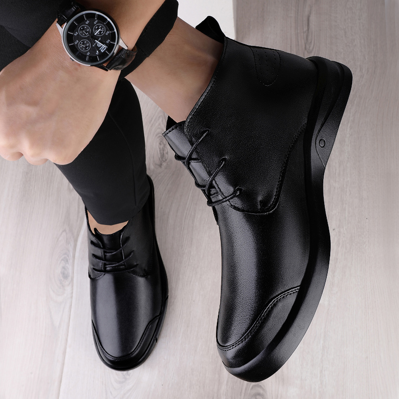 Famous Luxury Ankle Boots High - огляд і ціна Men'S Shoes Hush Puppies