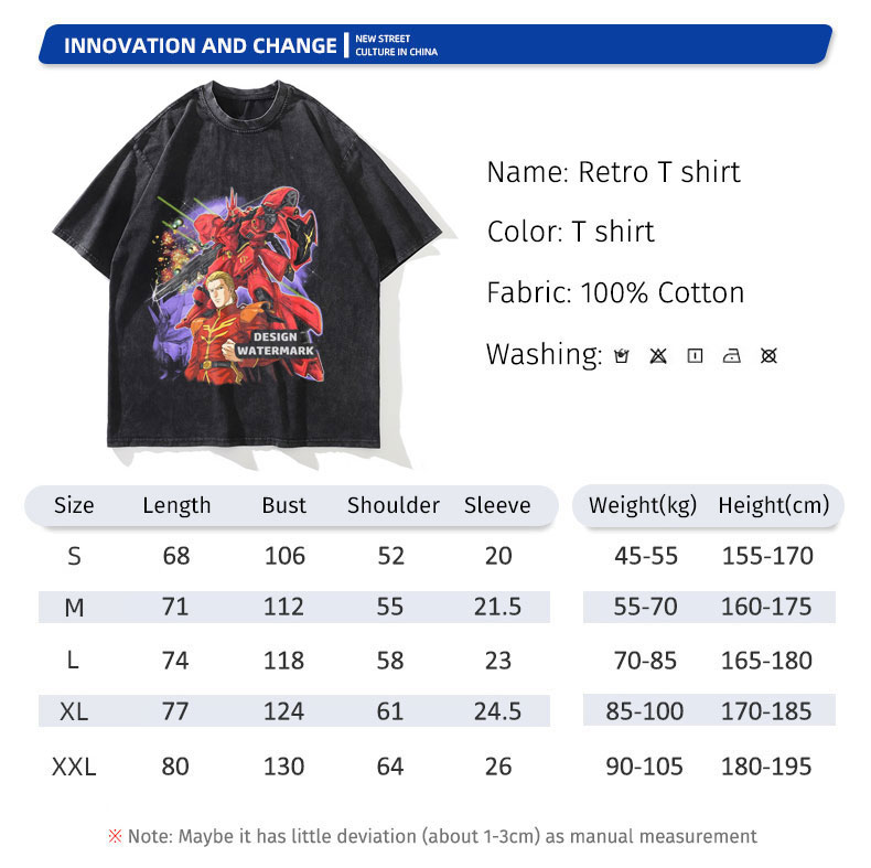 Anime Sazabi Gundam T Shirts M - огляд і ціна Men'S Shoes Xl