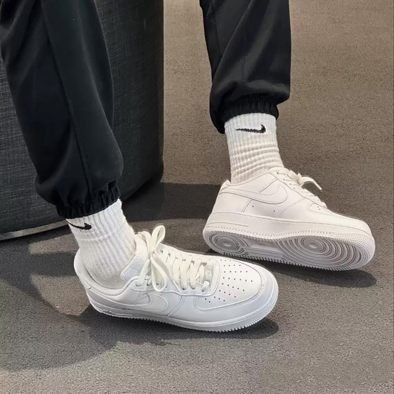 Nike Air Force 1 Pure White Ai - огляд і ціна Men'S Shoes Nike Air Force