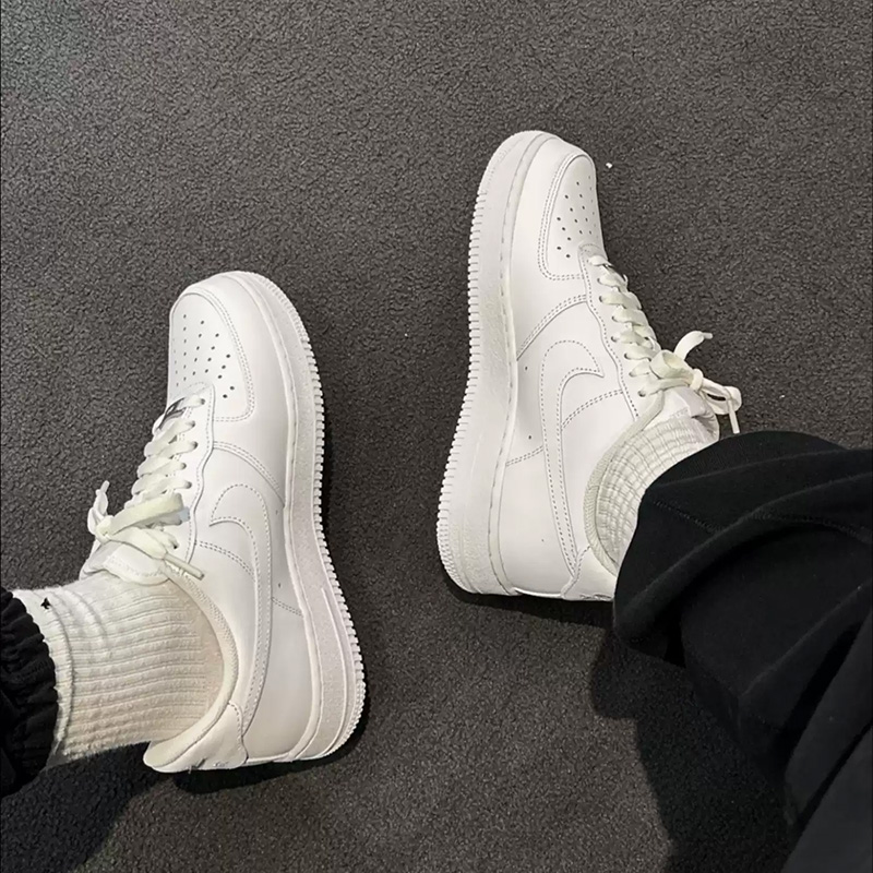 Nike Air Force 1 Pure White Ai - огляд і ціна Men'S Shoes Nike Air Force