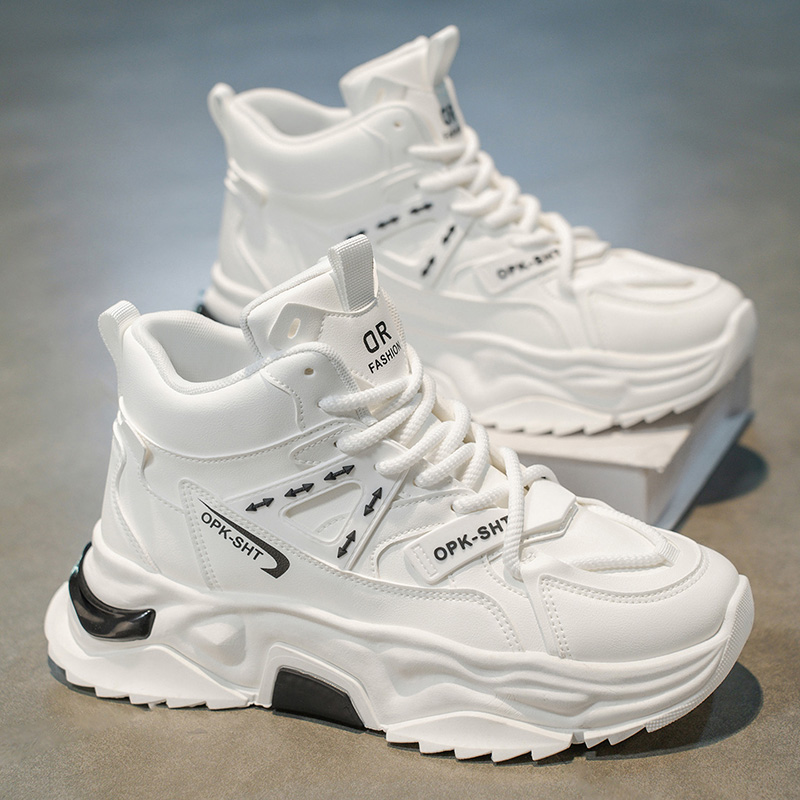 High Top Breathable Anti Slip  - огляд і ціна Men Shoes Running