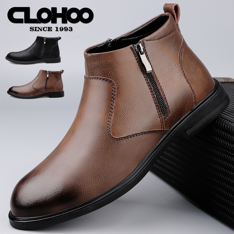 CLOHOO Handmade Men's Boots Bu - огляд і ціна Men'S Shoes Hush Puppies