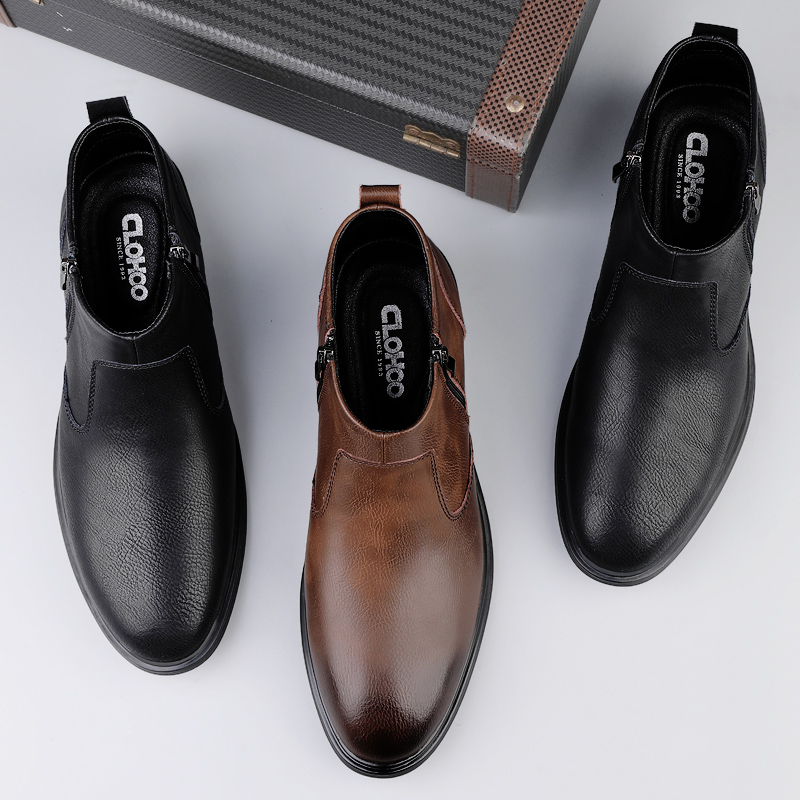 CLOHOO Handmade Men's Boots Bu - огляд і ціна Men'S Shoes Hush Puppies