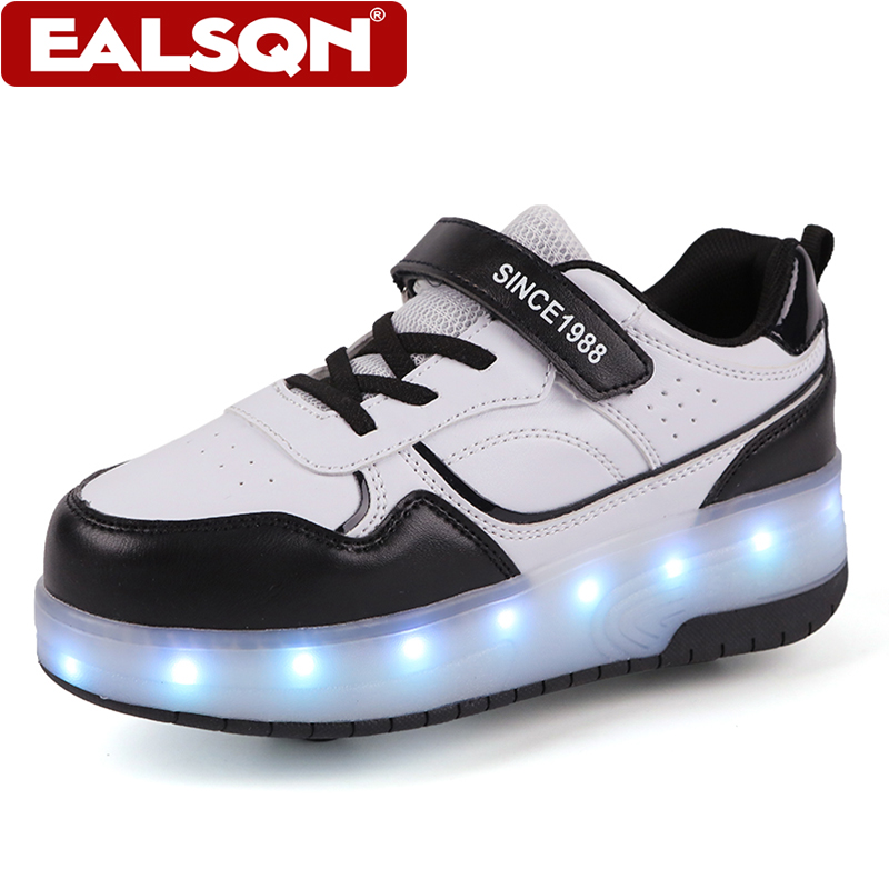 New Children's LED Light Up Ro - огляд і ціна Men Shoes Running