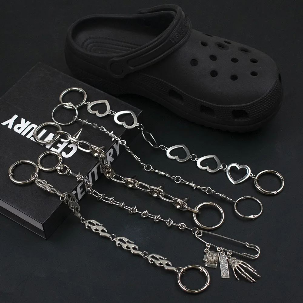 1Pcs Hip-hop Metal Sneaker Dec - огляд і ціна Men'S Shoes Xl