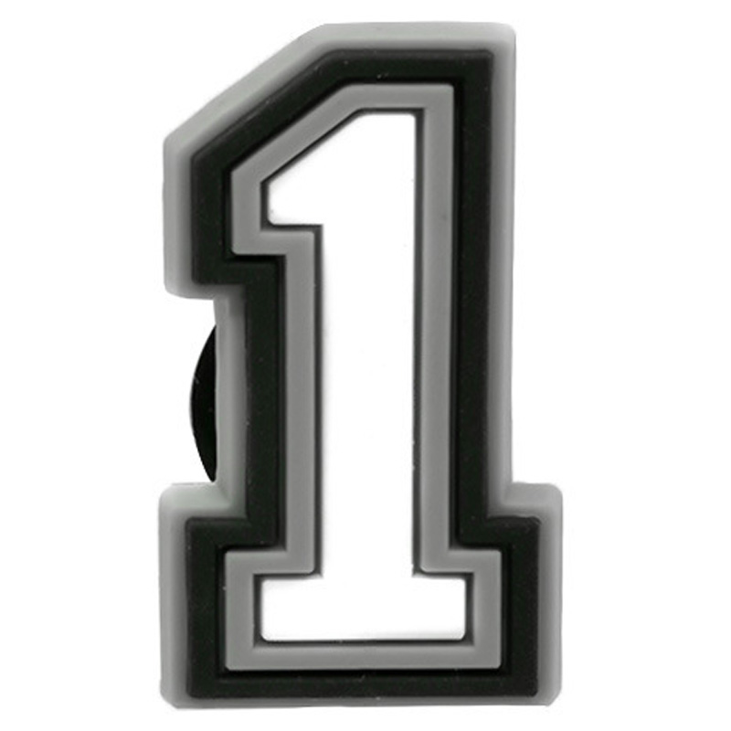 1pcs PVC Number Shoe Charms fo - огляд і ціна Men'S Shoes With Velcro